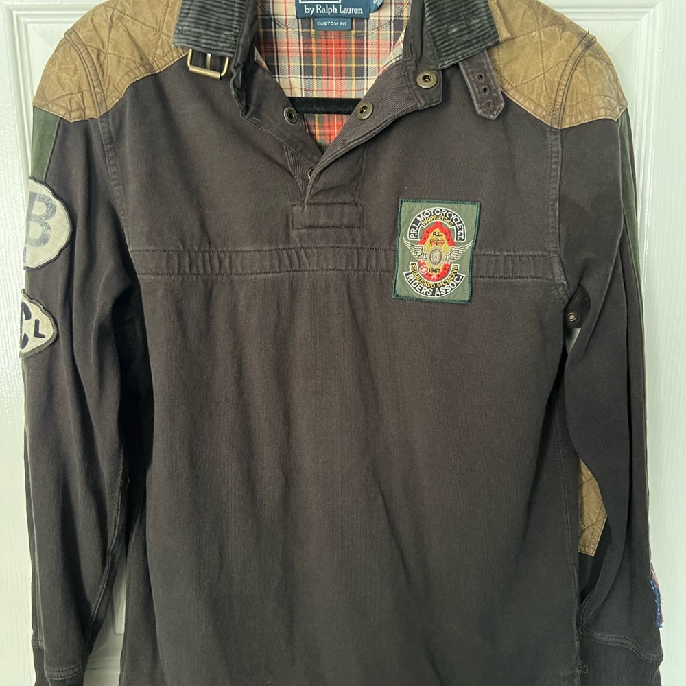 RARE Vintage Polo Ralph Lauren Motorcycle Club Ruby Shirt- Limited Edition
